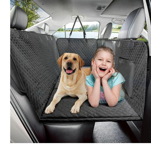Vailge Dog Car Seat Cover Back Seat Extender for DogsDog Hammock for Car Backseat Non Inflatable Dog seat Cover for Back seatHard Bottom Back Seat Protector for CarsTrucs & SUVs