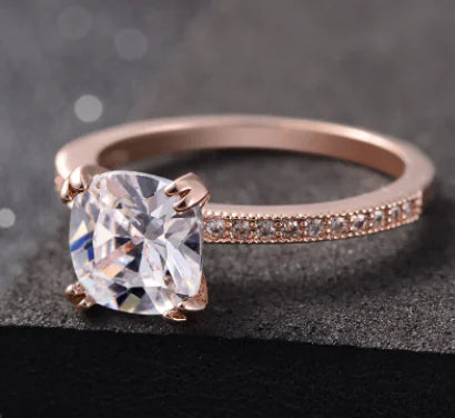 Women's Zircon Ring