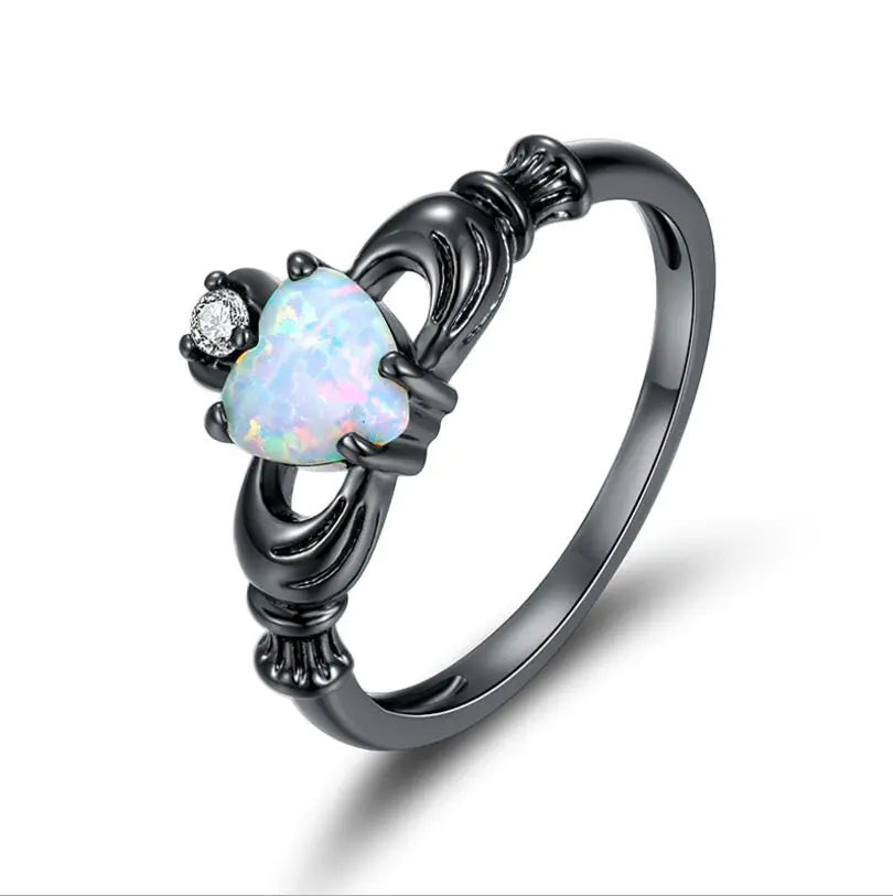 Black Heart Ring
