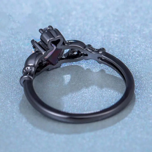 Black Heart Ring